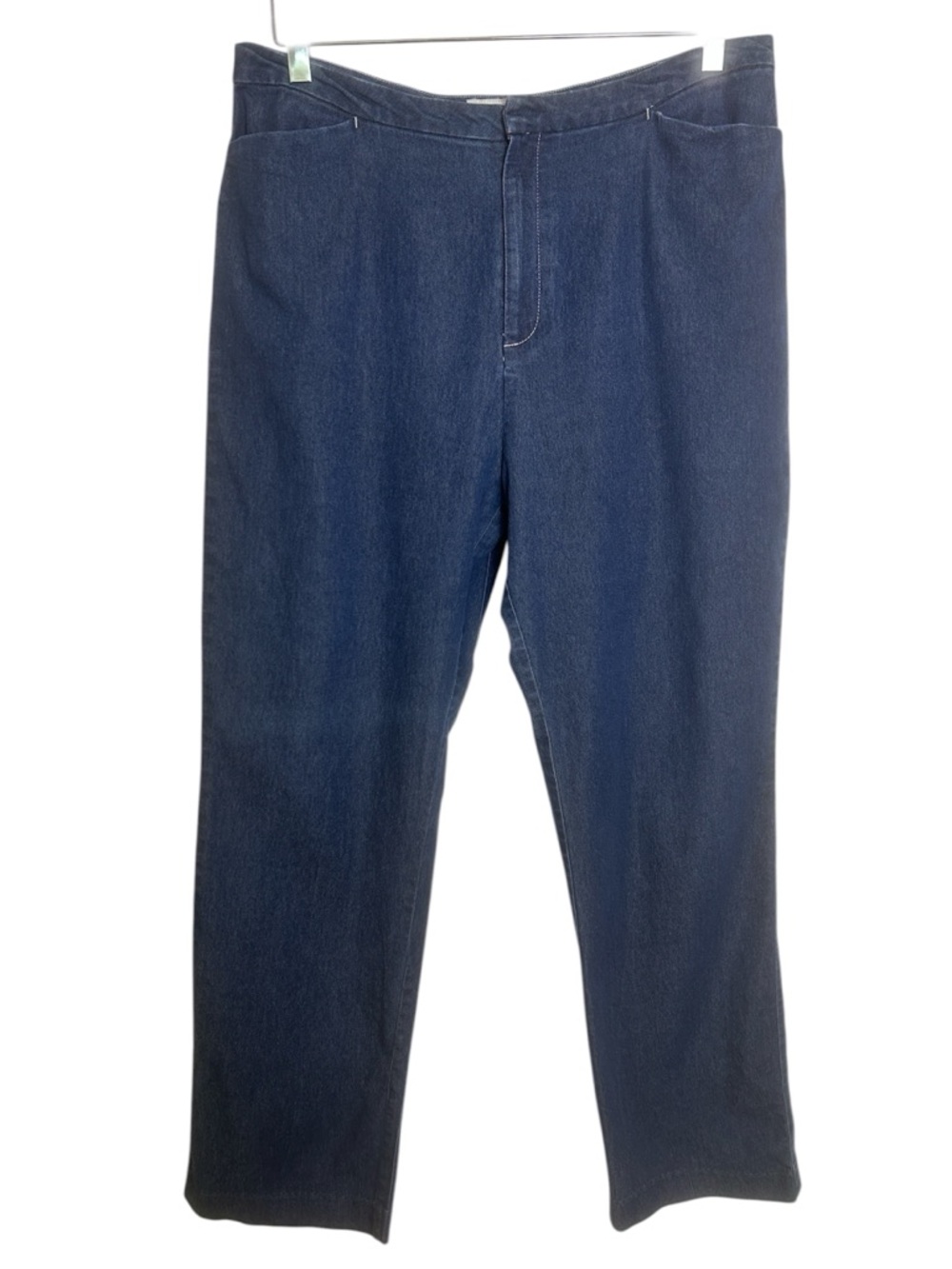 Kathy Ireland Size 12 Lightweight Dark Blue Denim Jeans